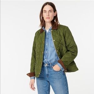 J.Crew quilted barn jacket
